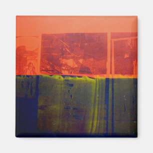 Rot und Blau Magnet
