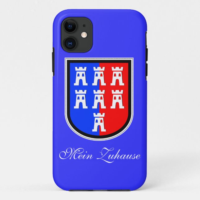 Rot und Blau, muss es sein Case-Mate iPhone Hülle (Rückseite)