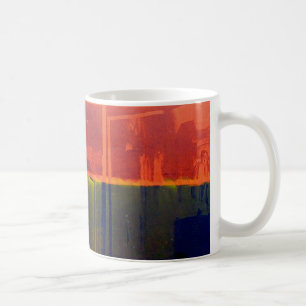 Rot und Blau Tasse