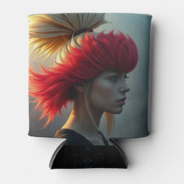 Rot und Blonde Dosenkühler