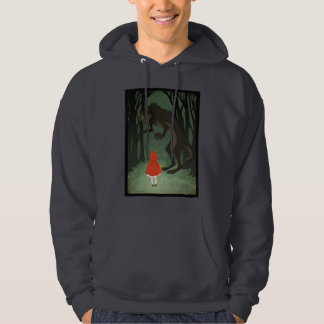 Rot und der Wolf Hoodie