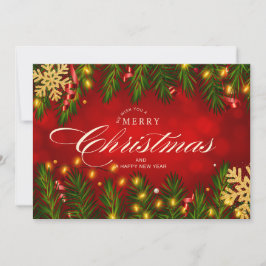 Rot und Gold Traditionelle Weihnachten