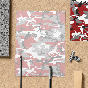 Rot und Grau Camo, Tarnung, Militär, Armee Flyer