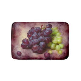 Rot und Grün Badematte