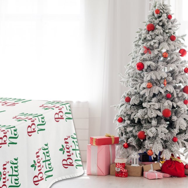 Rot und Grün Buon Natale Küche Esstisch Tischdecke (Von Creator hochgeladen)