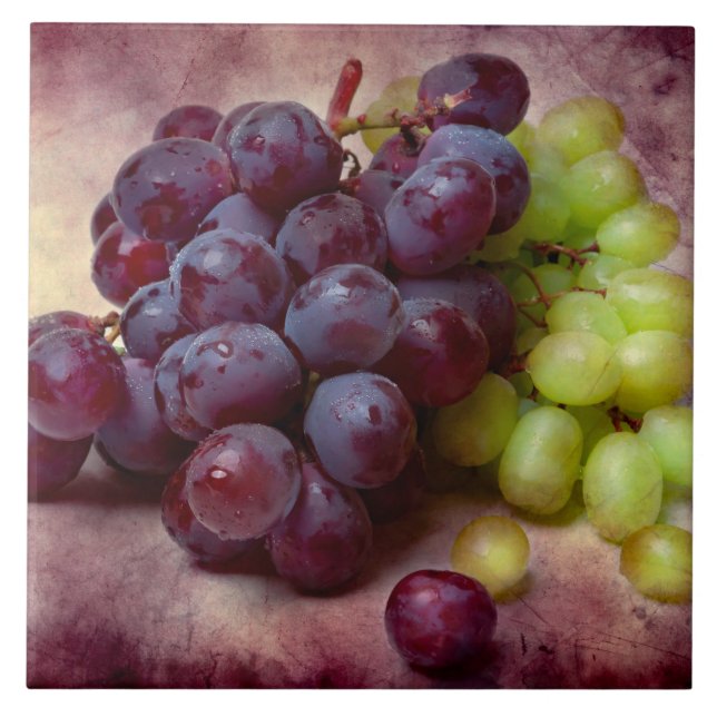 Rot und Grün Fliese (Vorderseite)