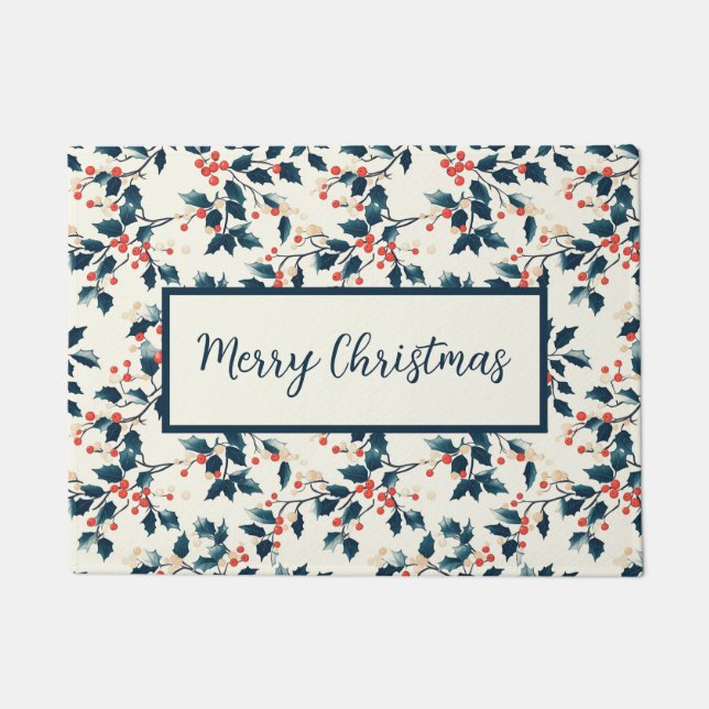 Rot und Grün Fußmatte (Vorderseite)