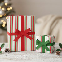 Rot und grün gestreifter Zuckerstangen-Streifenmus