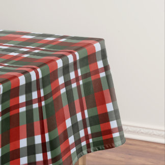 Rot und Grün Karo Weihnachten Tischdecke