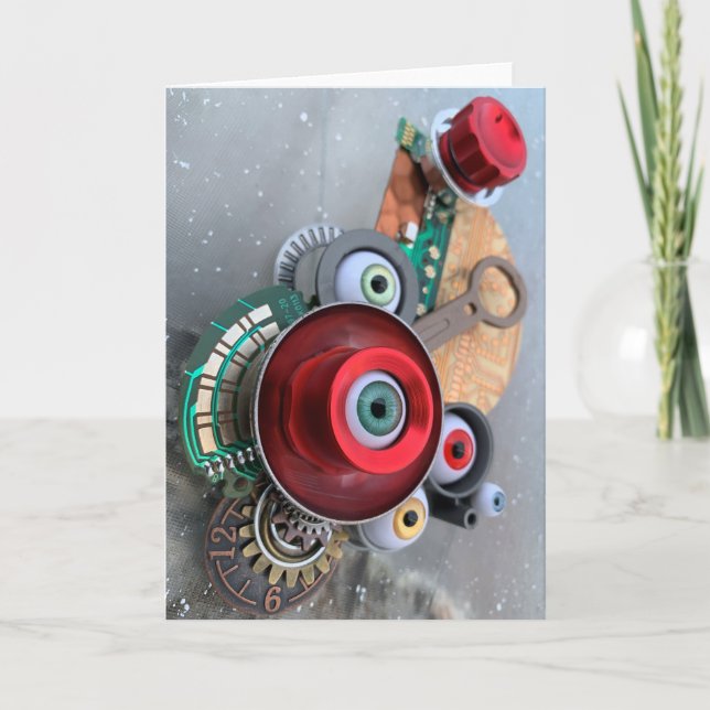 Rot und Grün Karte (Vorderseite)