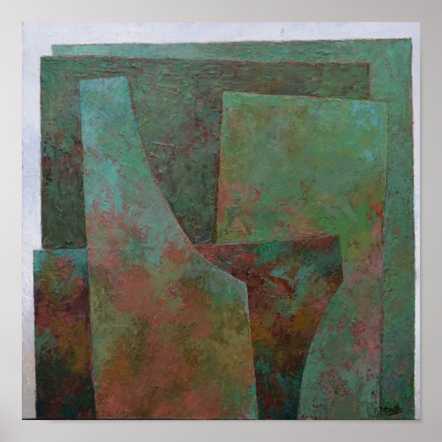 Rot und Grün Poster (Vorne)