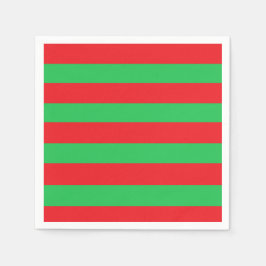 Rot und Grünbuch Napkins Serviette