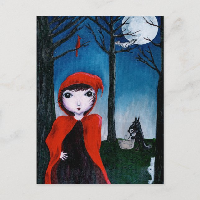 Rot und Muffin 1 Postkarte (Vorderseite)