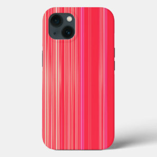 Rot und rosa Streifen Muster Case-Mate iPhone Gehä Hülle