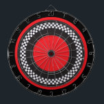 Rot und Schwarz Dartscheibe<br><div class="desc">Rot und Schwarz Dart Board. 📌 99% meiner Designs in meinem Geschäft sind in Schichten gemacht. Damit können Sie die Größe und den Text der Grafik und des Textes so anpassen, dass sie perfekt zu jedem Produkt passen. Sie können auch "TRANSFER DESIGN" auf anderen Zazzle-Produkten und passen das Design an...</div>