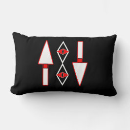 Rot und Schwarz,Inspiration für Trend Lendenkissen