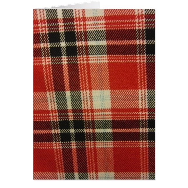 Rot und Schwarz Kariert (Vorne)