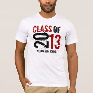 Rot und schwarz - Klasse von 2013 T-Shirt