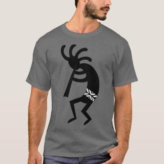 Rot und Schwarz Kokopelli  T-Shirt