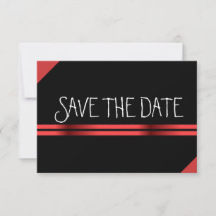 Rot und Schwarz Save the Date