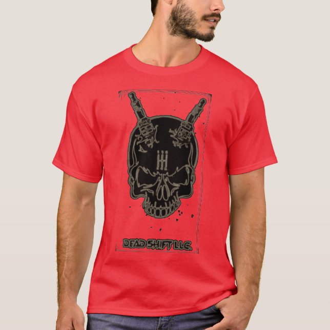 Rot und Schwarz T-Shirt (Vorderseite)
