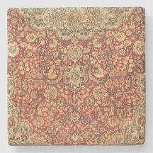 Rot und Tan-Tapestes vom israelischen Platz Unters