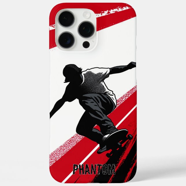 rot und weiß Case-Mate iPhone hülle (Rückseite)