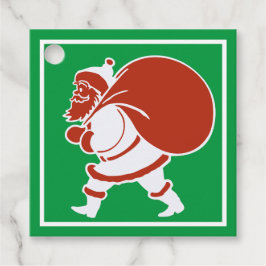 Rot und Weiß Geschenkanhänger