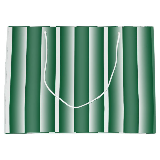 Rot und Weiß Große Geschenktüte (Vorderseite)