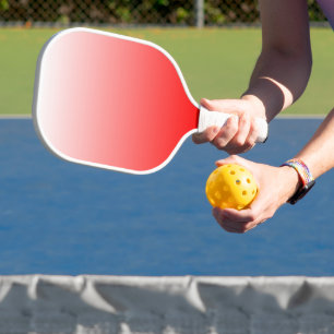 rot und weiß pickleball schläger