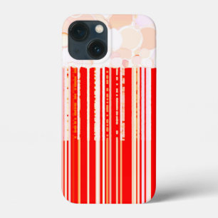 Rot und Weiß rustikal Case-Mate iPhone Hülle