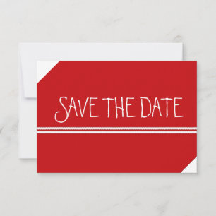 Rot und Weiß Save the Date