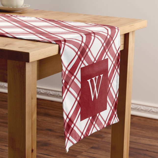 Rot und Weiß Tischläufer (Red and White Table Runner
)