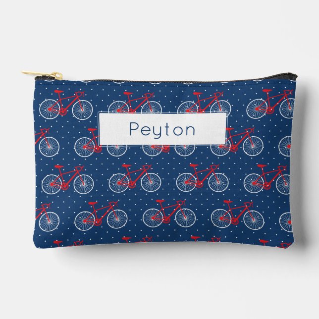 Rot und Weiß Zubehörtasche (Vorderseite)