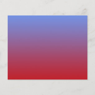 Rot verblasst in Blauen Farben, einfaches Design.