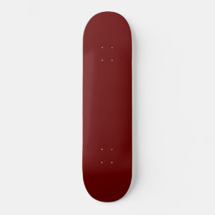 Rot (Vollfarbe) Skateboard