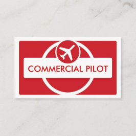 Rot-weiß-benutzerfreundliche Visitenkarten Visitenkarte