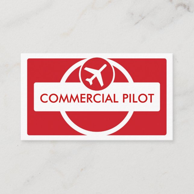 Rot-weiß-benutzerfreundliche Visitenkarten Visitenkarte (Vorderseite)