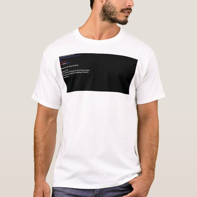 Rot. Weiß. Blau. Das Blut. T-Shirt (Vorderseite)
