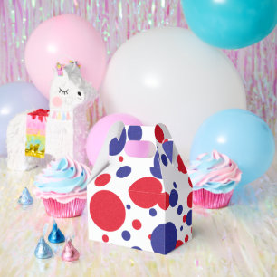 Rot Weiß Blau Schimmer Trump Riesige Party Geschenkschachtel