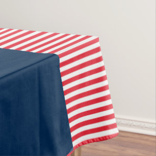 Rot-Weiß-Blau-Spaß-Feier Tischdecke