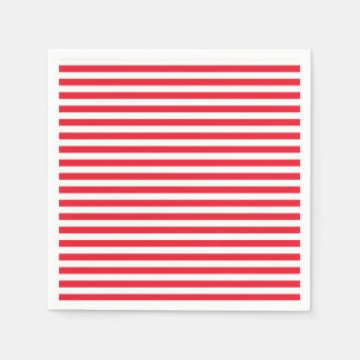Rot-Weiß-Blau Spaß Patriotische Feier Serviette