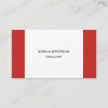 Rot-Weiß-Design Modernes, Schlichtes, zweiseitiges