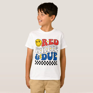 Rot Weiß & Fällig T-Shirt