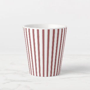 Rot-Weiß-Gestreifte Weihnachten Milchtasse