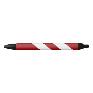 Rot-Weiß gestreifter Stift