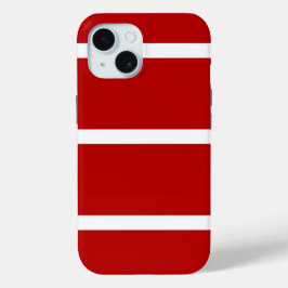 Rot-Weiß gestreiftes Handyhülle Case-Mate iPhone Hülle