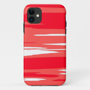 Rot-Weiß-Malkunst Case-Mate iPhone Hülle