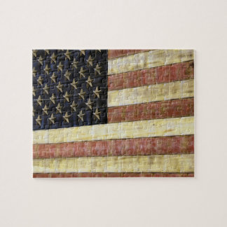 Rot, Weiß und Blau - 8 x 10 Zoll-Puzzle Puzzle