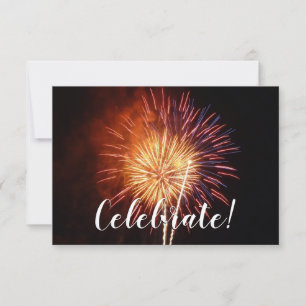 Rot, Weiß und Blau Feuerwerk I Patriotisch